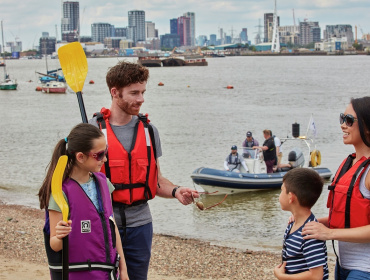 With the Thames on your doorstep why not try something new